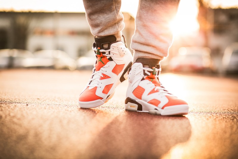 Air jordan 6 shop gatorade on feet